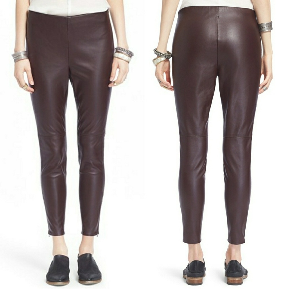 Free People Faux Leather Leggings